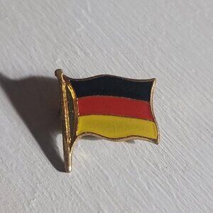 Germany National Flag Vintage Patriotic Lapel Pin